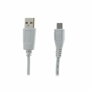 USB zu Micro USB Kabel 100 cm wei