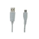 USB to Micro USB Cable 100 cm white