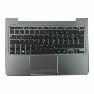 Top Case Palmrest Tastatur Original Samsung Serie 5 BA75-04056C C Cover Keyboard