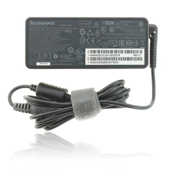 Netzteil Original Lenovo 65 Watt, 20 Volt, 3,25 Ampere, Stecker: 7,9 mm x 5,5 mm