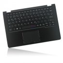 Tastatur (GR) schwarz mit Gehuseoberseite