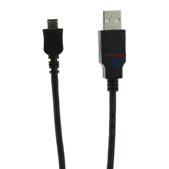 USB to Micro USB Cable 100 cm black