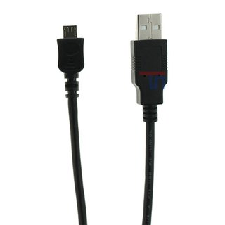 USB zu Micro USB Kabel 100 cm Samsung HTC Huawei schwarz Datenkabel Ladekabel