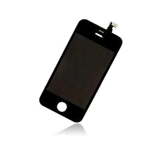 Touchscreen Display Einheit passend fr iPhone 4 - schwarz