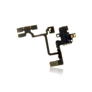 Flex Cable - Audio Jack with Mutebutton and Side Keys for iPhone 4